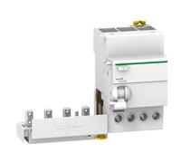 Blocco differenziale Schneider 4P 25A 300mA AC 3 moduli A9Q44425