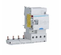HAGER BTC480E BLOCCO DIFFERENZIALE TETRAPOLARE 4P REGOLABILE 125A AC 6M