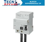 Blocco differenziale Siemens 2P 100A 0,3A TIPO AC X 5SP4 5SM2627-0