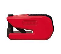 ABUS Serratura a Disco Freno 8078 Detecto RD Sra SmartX 2.0 - Serratura Intelligente per Moto - Apertura Tramite Smartphone - Allarme 100 Db Livello di Sicurezza 18 - Rosso