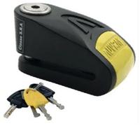 Blocco Disco Antivol Con Allarme AUVRAY B-LOCK-14 Giallo/Nero Classe SRA
