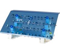 Blocco distribuzione 200A (morsetti 4x11) ETIBOX 001102311