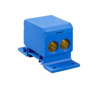 Blocco distribuzione 2x4-70mm²/2x4-50mm²/1x4-25mm² blu 48,38
