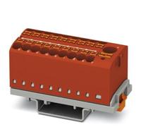 Blocco distribuzione PTFIX 6/18x2,5-ns35 RD rosso BEA 3273114