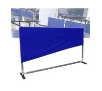 Blocco Divisorio Leggero E Portatile For Il Perimetro Del Campo Da Pickleball, Blu, Pronto For L'installazione For Stadi Scuole(140x72cm/2pieces)