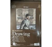Blocco Enc 21 x 29,7 24 H Strathmore Heavy Draw (400) 130 g Crema