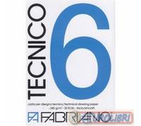 Blocco Tecnico 6 50x70 Cm Fogli Lisci 240 Gr 20 Fogli - Blocco Collato Su 1 Lat