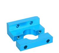 Blocco fisso hotend V6 for staffa E3D V6 Volcano for accessori for stampanti 3D Gruppo estrusore serie Ender3 CR10 Blocco in alluminio distintivo(Blue)