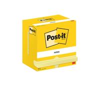 Blocco foglietti - 655 - 76 x 127 mm - giallo Canary™ - 100 fogli - Post it®