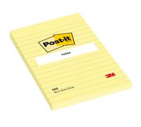 Blocco foglietti - 660 - a righe - 102 x 152 mm - giallo Canary - conf. da 6 pz