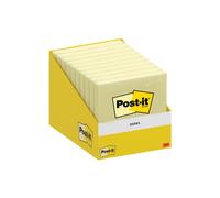 Blocco foglietti Post-it - 76 x 76 mm - giallo canary - 100 fogli - Post-it - co