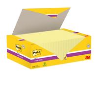 Foglietti Post-it Super Sticky, Canary Yellow, 76 mm x 127 mm, 90 Fogli/Blocchetto, 24 Blocchetti/Confezione, Confezione in Cartoncino