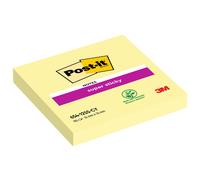 Blocco foglietti Super Sticky - 654-12SS-CY - 76 x 76 mm - conf. da 12 pz