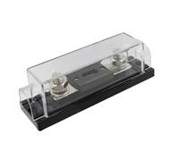 Blocco Fusibili 300a 48v in ABS e Lega di Zinco Protezione | Resistenza alle Alte Temperature, Custodia Trasparente, per Terminale Batteria Elettrica, Sicurezza Elevata