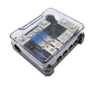 Blocco Fusibili Audio Supporto 4 Vie con Fusibili 60A per Veicoli e Audio Marino