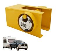 Blocco gancio di traino | universali per auto in acciaio inossidabile | Blocco perno del rimorchio | per porta di carico, attrezzatura per container, martinetto da pavimento, tosaerba, pick