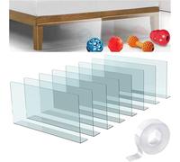 Blocco giocattolo trasparente per mobili, 40 cm L x 20 cm H 8 pezzi