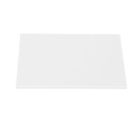 Blocco intagliato in gomma morbida Blocco incisione in gomma termoplastica di grandi dimensioni per impronte di timbri di bookmarks Cards 20x15x0,5 cm (Bianco)
