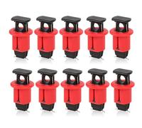 Blocco Interruttore Automatico Miniaturizzato,10 Pezzi Blocco Interruttore Miniaturizzato,Blocco Interruttore Automatico In Miniatura,Blocco Interruttore Pneumatico Per Lsolamento Elettrico,Fusibili