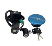 Blocco Interruttore di accensione e Tappo Serbatoio Benzina per Moto Suzuki GN250 1985-2001
