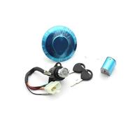 Blocco interruttore di accensione moto + blocco coperchio tappo serbatoio carburante + set bloccasterzo for CBT125 CBT150 Ricambi