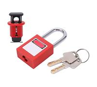 Blocco Interruttore in Miniatura, Kit Tagout di Blocco Dispositivo di Blocco Interruttore Blocco Interruttore di Sicurezza per l'Industria Energia Elettrica(MPCO+38mm Lock)
