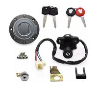 Blocco Interruttore Moto Per YAMAHA Per FZ6 2004-2022 Per YZF R6S Interruttore Avviamento Accensione Moto Tappo Serbatoio Carburante Set Serrature Chiavi(Four keys)