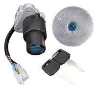 Blocco Interruttore Moto Per YAMAHA Per FZR600 1989-1993 Interruttore Avviamento Accensione Moto Tappo Serbatoio Carburante Set Bloccasterzo + 2 Chiavi