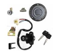Blocco Interruttore Moto Per YAMAHA Per YZFR6S 2004-2022 Interruttore Avviamento Gruppo Accensione Moto Coperchio Serbatoio Carburante Serratura Tappo 2 Chiavi(Two keys)