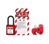 Blocco Interruttore Per Circuiti Di Sicurezza Industriale Nylon Resistente alla corrosione Blocco Manuale Per Isolamento Apparecchiature Elettrici Resistente Ad Alta Temperatura