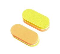 Blocco levigante per unghie, Mini Block Lime Buffer for Unghie In Spugna, Grana 100/180, Multicolor, Confezione Da 10/20/40 Pezzi(Yellow-10pcs)
