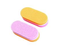 Blocco levigante per unghie, Mini Block Lime Buffer for Unghie In Spugna, Grana 100/180, Multicolor, Confezione Da 10/20/40 Pezzi(Orange-20pcs)