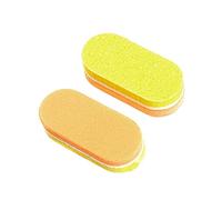 Blocco levigante per unghie, Mini Block Lime Buffer for Unghie In Spugna, Grana 100/180, Multicolor, Confezione Da 10/20/40 Pezzi(Yellow-20pcs)