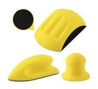 Blocco Levigatura Manuale,Zliger 3 pezzi Blocco per Levigatura a Mano Platorello per Levigatura Manuale Blocco Levigatore a Mano per la Riparazione di Mobili e Carpenteria