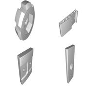 Blocco Levigatura Mini Fondo Piatto M4 Utensile Carteggio Manuale 3D Kit