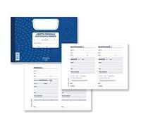 Blocco libretto delle giustificazioni - 25 copie - madre/figlia - 21,5x14,8cm - 3026PS000 - Semper