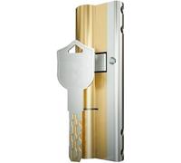 Blocco longitudinale del cilindro, Stile con 10 chiavi Serratura di grado C Sostituzione Porta d'ingresso(A40 B40 L80mm)