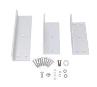Blocco magnetico elettrico Z staffa in lega di alluminio in alluminio pesante 500 kg di mantenimento della forza elettromagnetica Lock Electromagnetic Brackt per gli uffici di