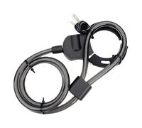 Blocco manubrio Combinazione impermeabile a spirale con manette antifurto per scooter con lucchetto a catena per moto