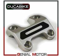 Blocco Manubrio D28mm Silver BM12E Ducabike Ducati Scrambler 1100 2015 > 2019