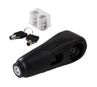 Blocco manubrio moto | Lucchetto di sicurezza per bici | Blocco allarme | Lucchetto per biciclette resistente lucchetto per prevenzione furto, lucchetto per manubrio mot