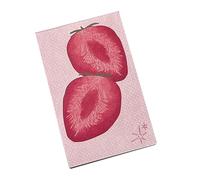 Blocco memo a forma di fragola, semplice foglietto adesivo, stile coreano, scrittura bella carta per la scuola, bella scrittura, semplice fragola, memo per ufficio