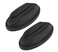 Blocco Montante per Ruota Anteriore Bici, Nero Supporto Ruota Anteriore Bici per Rulli Blocco per Supporto Turbo Trainer per Cuscinetto per Allenatori Indoor Allenamento (2 Pezzi)