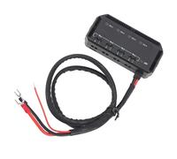 Blocco Motociclistico 12V Universal 20A e Kit di Scatole di relè con Kit di Luce Indicatore a LED, Supporto per Mini Lama a 4 Circuiti Automobilistici, Terminal di Distribuzione