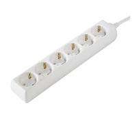 Blocco Multiprese A 6 Uscite, 1,4M, Bianco