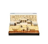 Blocco note 3D 2026, blocchi artistici, note adesive carine, note postali fai da te, note creative di scultura di carta laser, adatto per prendere appunti, ornamenti decorativi, regali di Natale