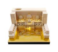 Blocco note 3D artistico, 3D, strappati a mano, creativi, con silhouette, sculture di carta fai da te, blocchi per appunti, per ufficio, sala lettura, studio, decorazione per scrivania