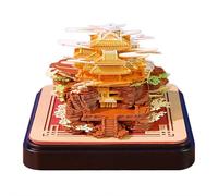 Blocco note 3D da 198 fogli di carta intagliata, 3D Mountain Art Sticky Notes strappare via, creativo scrivania post note note fai da te, scultura di carta scultura da scrivania regalo decorativo per