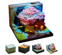 Blocco note 3D per orologio, calendario 2026, blocco note artistico con intaglio di carta a strappo per la decorazione dell'ufficio 8, 5x8, 5x7 cm