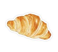 Blocco note a tema pane caffè, 30 fogli, senza righe, piccoli blocchi autoadesivi per appunti per studenti e insegnanti